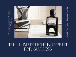 Postcard - The Ultimate Niche Blueprint for Success